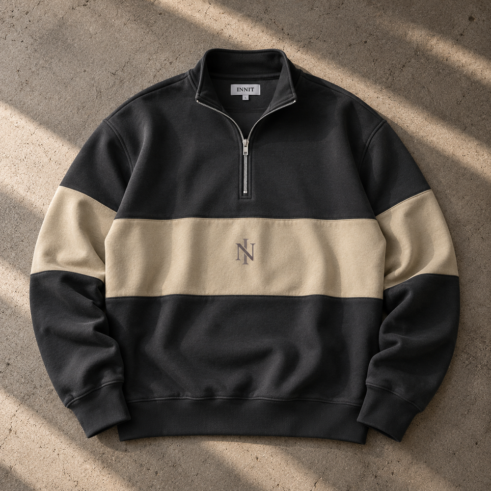 INNIT Panel Quarter Zip